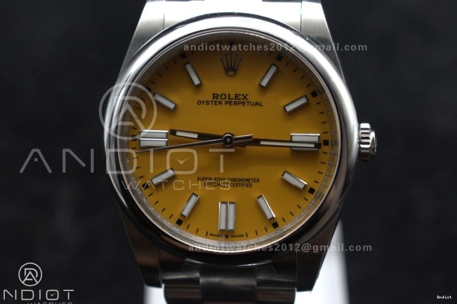 Edition 41mm VR3230 Yellow 1:1 124300 Steel Dial Clean Oyster Perpetual Best 904L 0508